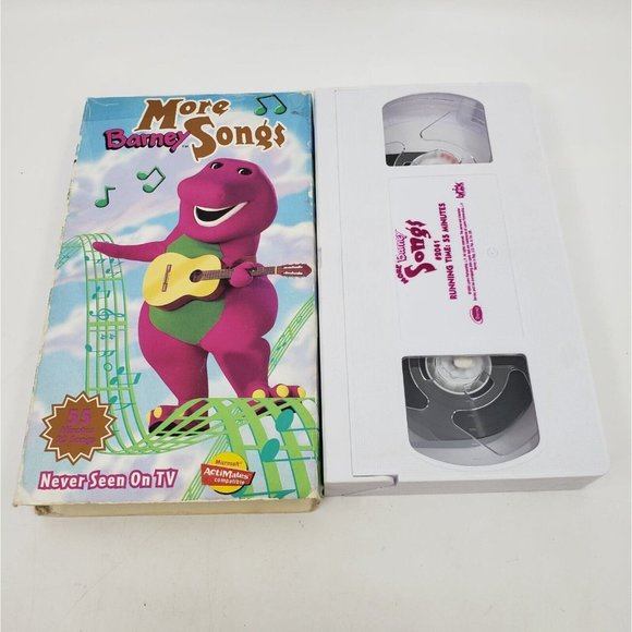 Barney VHS Tapes Kids Educational Lessons Feelings/Counting/Sing-along Lot of 3 - Picture 4 of 11